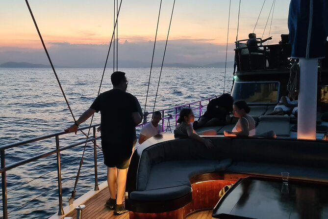 Athens Riviera Sunset Cruise with Snacks and Drinks Included - The Astir / Four Seasons Area: Lunch Views and Second Swim