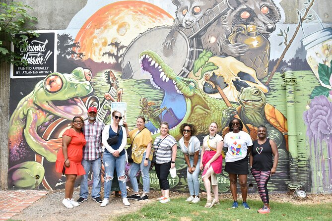 Atlanta Street Art and BeltLine Tour with Happy Hour and Activity - Tiny Door 6 and the Eastside Trail: a small art idea with big charm