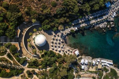 Boat Trip to Anthony Quinn's Bay (Food & Drinks Included) - The sailing boat experience: bean bags, deck space, and easy fun