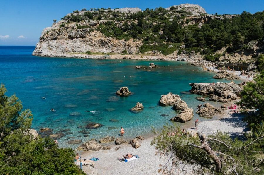 Boat Trip to Anthony Quinn's Bay (Food & Drinks Included) - Who should book this Rhodes boat trip (and who should think twice)