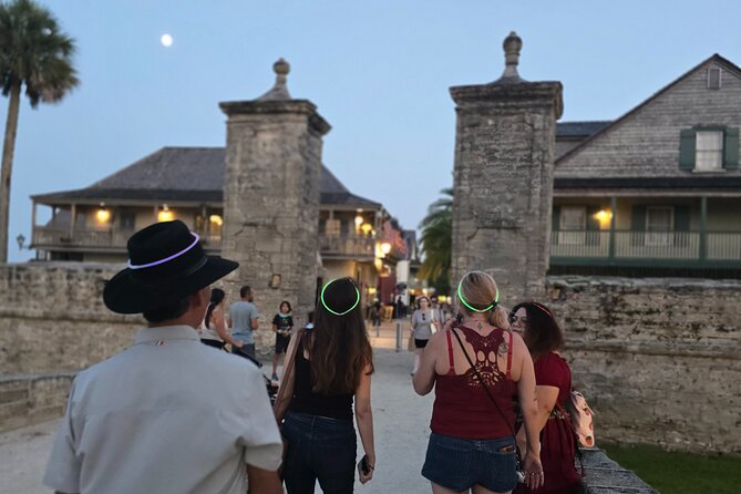 Booze and Boos Haunted St. Augustine Ghost Walking Tour - The Huguenot Cemetery moment: where the tour turns from bar mood to real chills