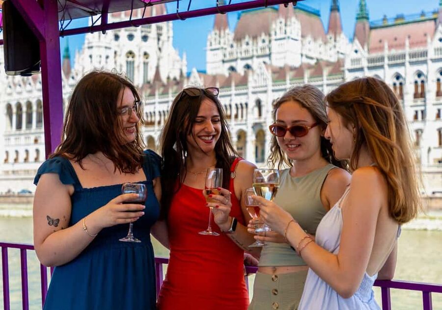 Budapest: Happy Hour Sightseeing Cruise - The Included Cocktail: Good Value, Simple Perk