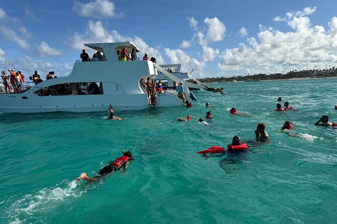 Catamaran Booze Cruise And Snorkeling Punta Cana - Adults Only - Open Bar, Snacks, and the Party-Boat Energy
