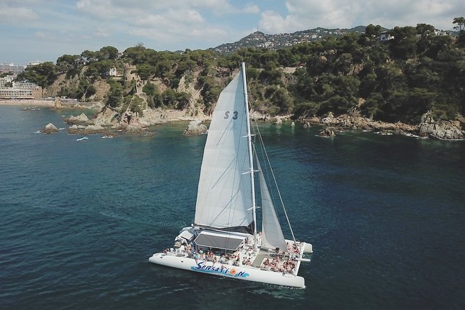 Catamaran trip with other groups along the Costa Brava. Saturday. - The Celebration Rules: Who This Catamaran Is For