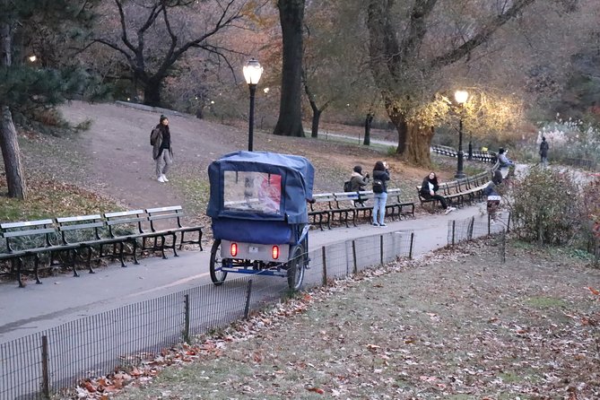 Central park Tour happy hour Pedicab tour - A pedicab makes Central Park feel like a slow afternoon