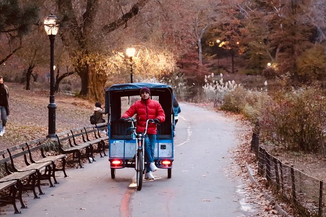 Central park Tour happy hour Pedicab tour - Your ride setup: where you start and how long it lasts