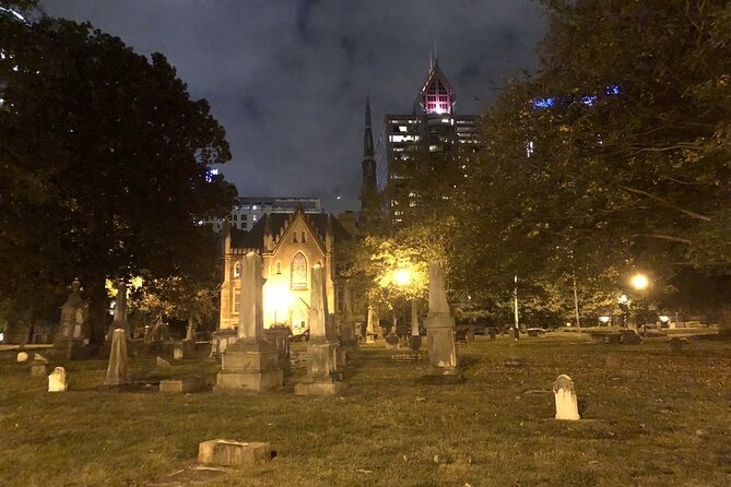 Charlotte Haunted Booze and Boos Ghost Walking Tour - Stop Three: Old Settlers Cemetery for the Heaviest Atmosphere