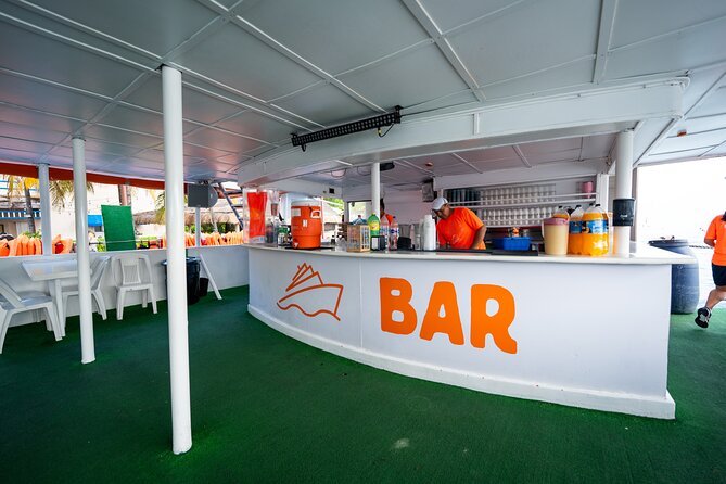 Dancer Cruise Isla Mujeres Snorkel Food and Drinks Included - Dancer Cruise energy: a party boat with real reef time