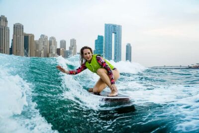 Dubai wakesurfing & wakeboarding: Snacks & drinks included! - The Boats: Why Nautique S21 and G23 Matter