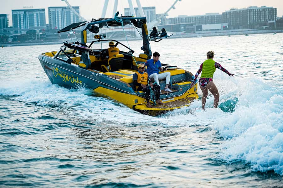 Dubai wakesurfing & wakeboarding: Snacks & drinks included! - What You Really Get for $214: Value for a Private Dubai Session