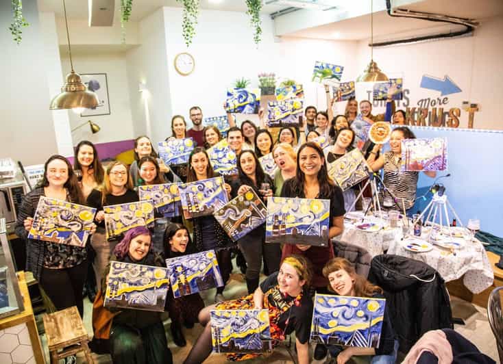 Dublin: Drinking and Painting Party with Art Instructor - Instructor-Led Painting, With or Without a Lesson Plan
