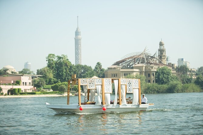 Elite Boats Tour in Cairo & Giza with Drinks Included - Getting on the boat: timing, tickets, and what to bring