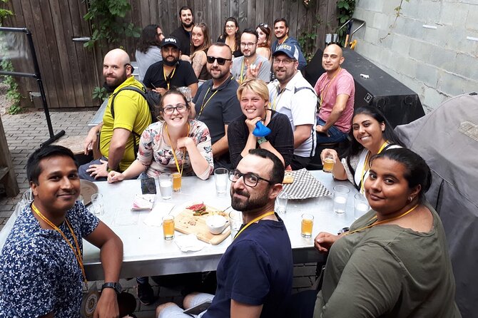 Guided Happy Hour Brew Tour in Montreal with Dinner - Microbrasserie 4 Origines: your 45 minutes to taste and learn