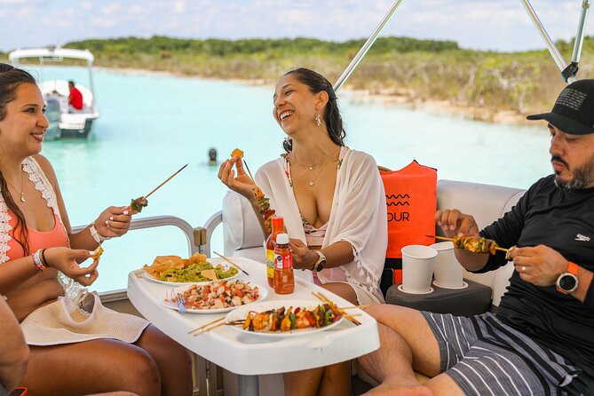 Laguna Grill - Private Boat with on-board BBQ and Drinks Included - Cenote de la Bruja and Cenote Cocalitos: why the depth matters