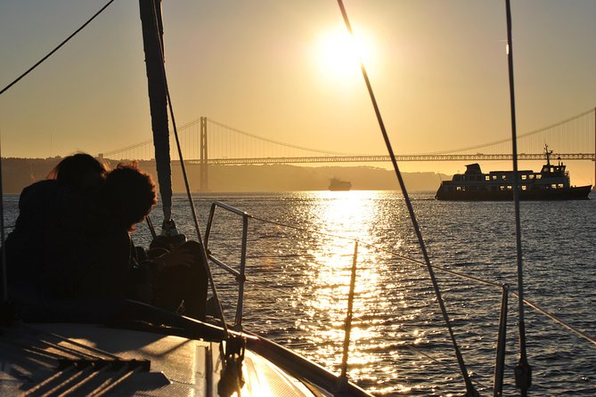 Lisbon Small Group Sunset Sailing 2h Cruise with Drinks Included - Commerce Square from the river: bars, shops, and that wide-open feeling