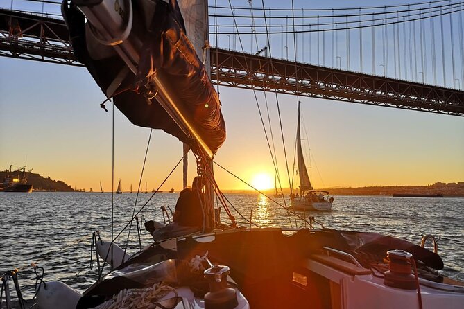 Lisbon Small Group Sunset Sailing 2h Cruise with Drinks Included - Bridges and engineering: the 25th of April plus broader bridge views