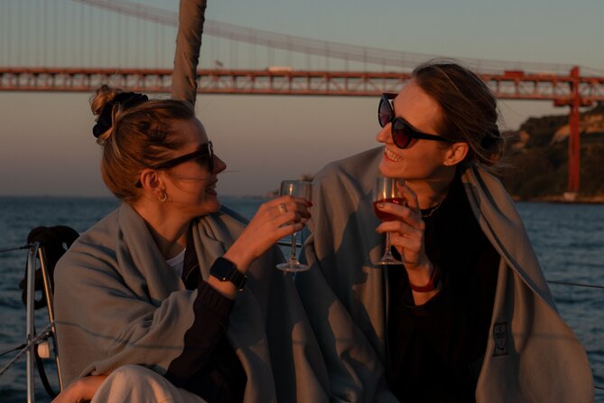 Lisbon Sunset Boat Cruise Tour With Drinks Included - Wine, Snacks, and Blankets: Comfort Is Part of the Plan