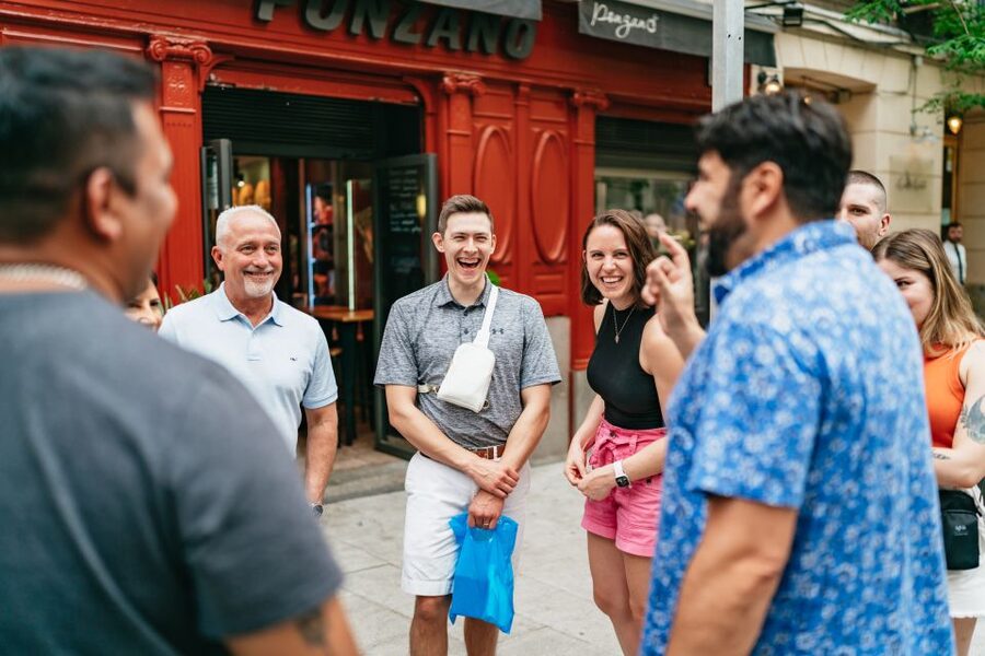 Madrid: Food & Wine Tour with 10 Tapas & 4 Drinks Included - Four stops, four different Madrid moods