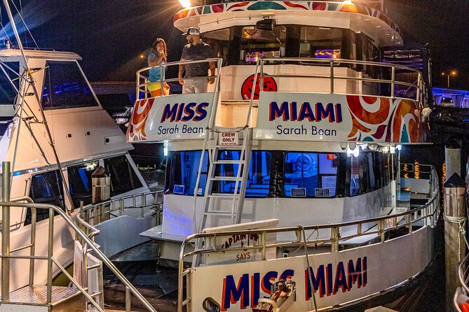 Miami: Adults Only Party Cruise with Two Drinks Included - Crew and Customer Service: Names You’ll Hear and Issues to Avoid