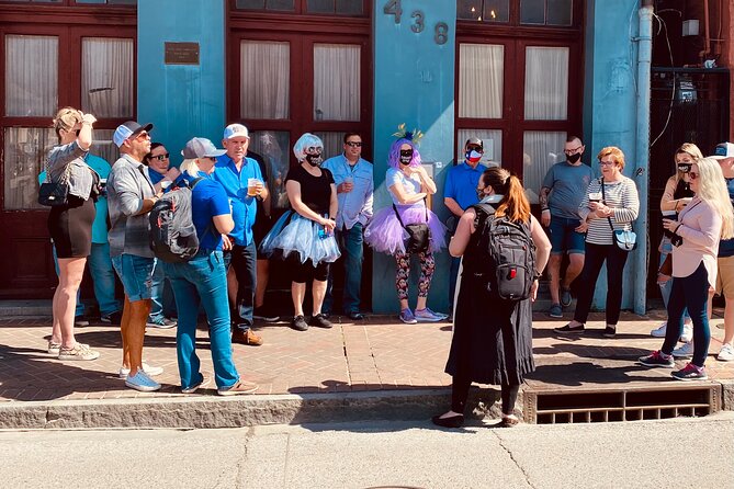 New Orleans Happy Hour Ghost Walking Tour Pub Crawl - Stop 1: Chart Room and the Turn From Drinks to Dark Stories