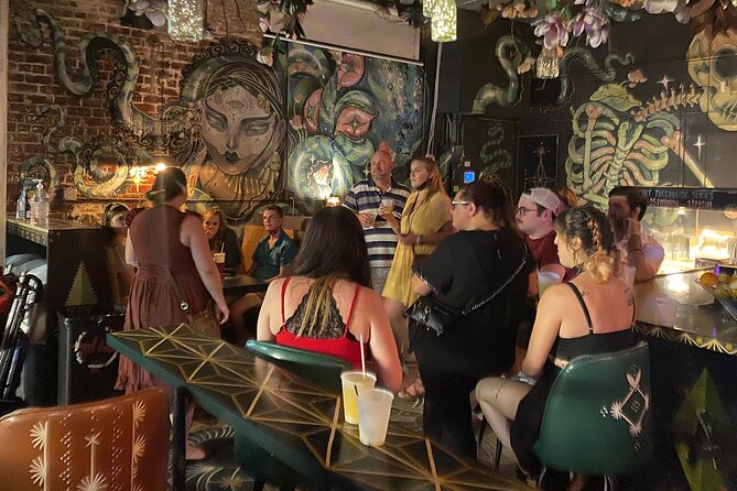 New Orleans Happy Hour Ghost Walking Tour Pub Crawl - Stop 2: Toulouse’s Music Legacy and a Ceiling Coffin
