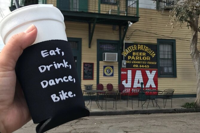 New Orleans History of Drinking Cocktail Bike Tour - 3 Hours to See New Orleans Drinking Culture the Local Way