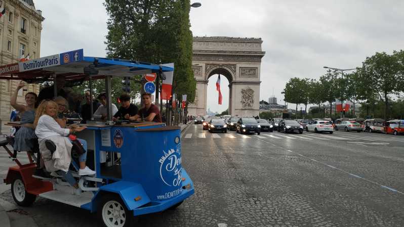Paris: Beer Bike Bar With Drinks Included - Why this beer bike bar tour feels different in Paris
