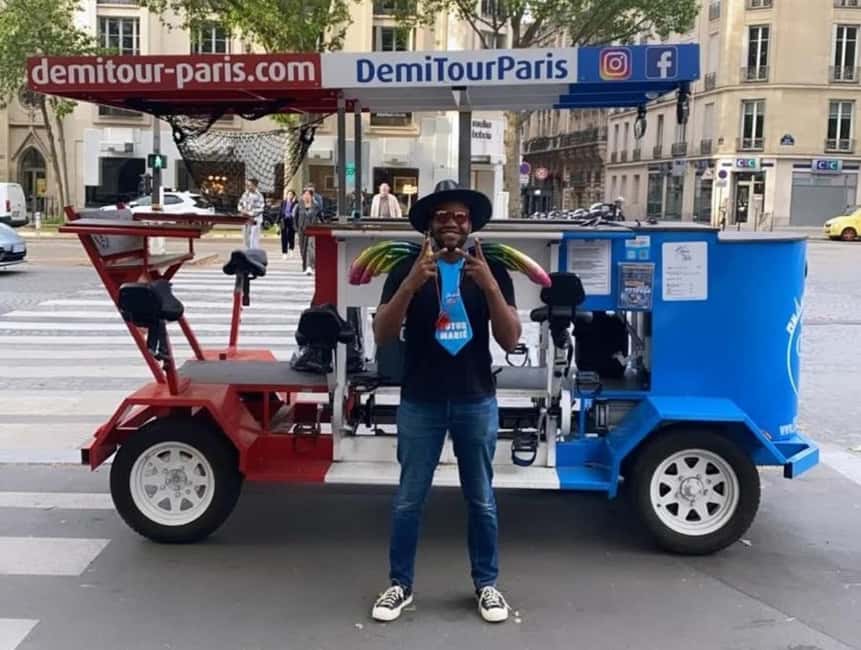 Paris: Beer Bike Bar With Drinks Included - Drinks, Bluetooth, and how the vibe actually stays fun