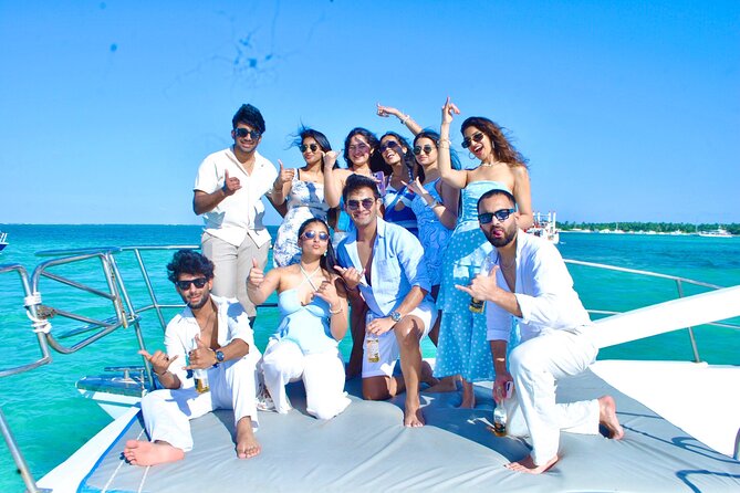 Party Booze Boat Fiesta Sand Bar-Snorkeling-Music-Drinks-Dancing - The Sandbar Swim: Caribbean Water + Real Chill Time