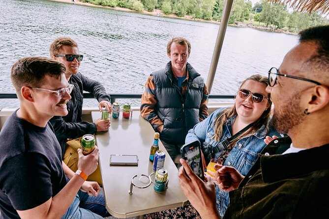 Portland Happy Hour Cruise, 1.5-Hour Tiki Boat Party - Price and value: $70 for a short, comfy river break