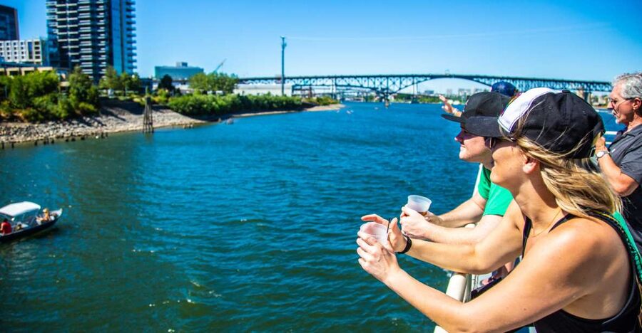 Portland: Happy Hour Sightseeing Cruise - The route: how the cruise moves past Portland highlights