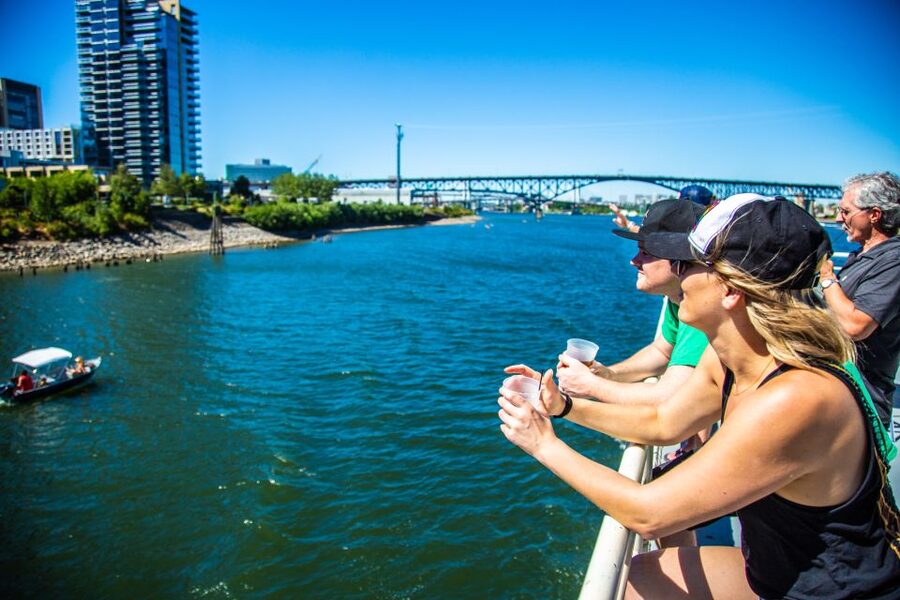 Portland: Happy Hour Sightseeing Cruise - Weather and clothing: rain or shine, so pack smart