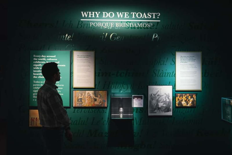 Porto: Art of Drinking WOW Museum - Drink Through History - What to prioritize: rare vessels, symbolism, and the human stories behind them