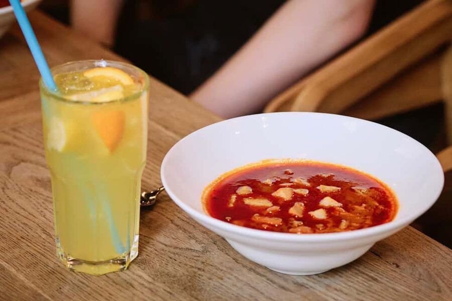 Private Budapest Food Tour with Drinks Included - Street-food comfort: soup and Lángos without the guesswork