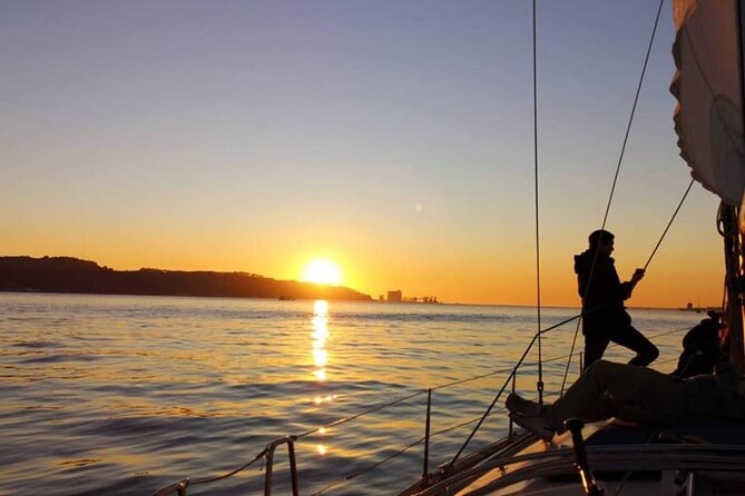Sailboat Tour in Lisbon with drinks included | Morning and Sunset - Cristo Rei from the water: a shrine with a World War II backstory
