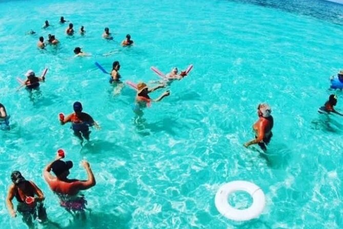Sand Bar Punta Cana, Snorkeling, Party Boat, Booze Cruise Party - The Sandbar Stop: Caribbean Clear Water, Floating Fun, and Photos