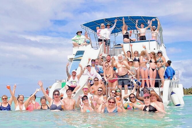 Sand Bar Punta Cana, Snorkeling, Party Boat, Booze Cruise Party - Water Slide Time: The Off-Script Fun Part