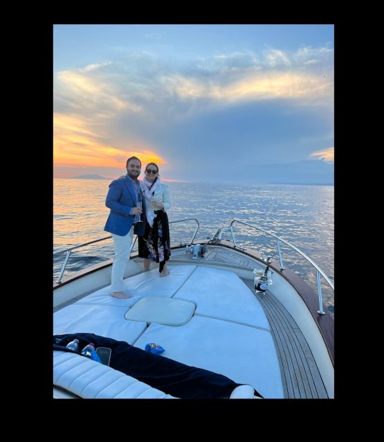 Sorrento: Luxury Private boat drinking & watching the sunset - Quick hits: what matters most on this Sorrento sunset cruise