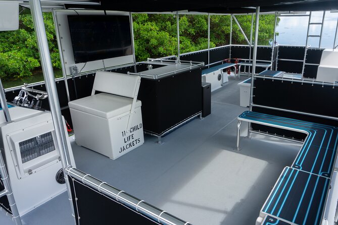 St. Pete Booze Cruise 21+ (All You Can Drink Pass Available) - What to expect onboard: tickets, restroom, and group size