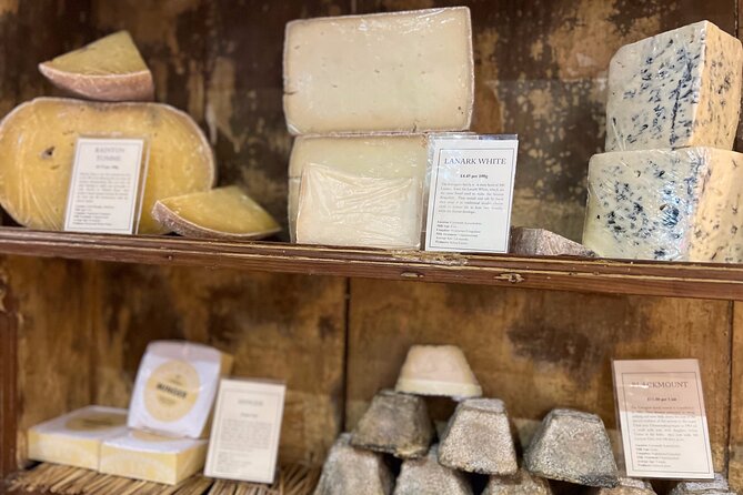 Taste Of Edinburgh Food Tour With All Food & Drinks Included - The Castle-view moment that sets up the whole tour