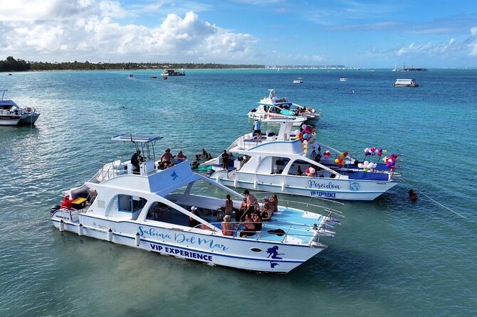 VIP Private Booze Cruise with Live Dj and BBQ in Punta Cana - Playa Bibijagua open bar and DJ dance break