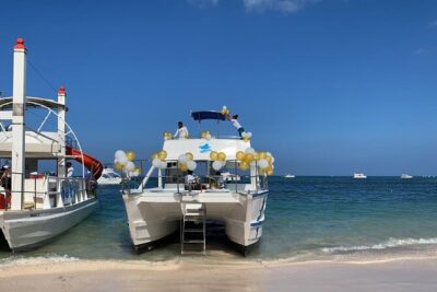 VIP Private Booze Cruise with Live Dj and BBQ in Punta Cana - Bavaro Beach snorkeling stop: coral reef time you can actually enjoy