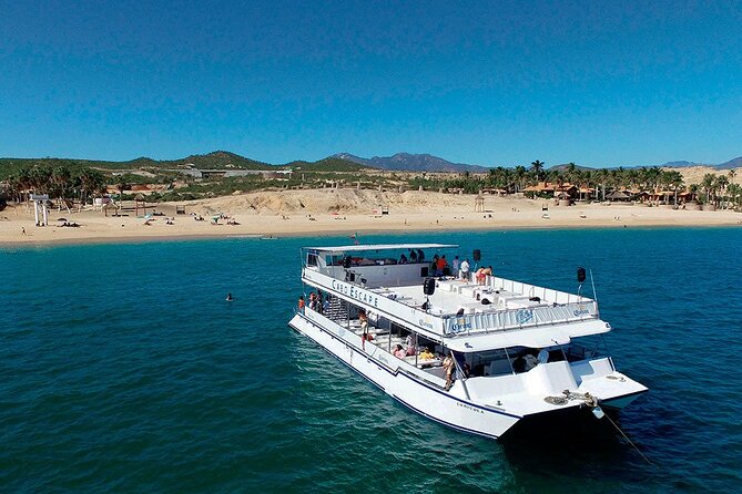 Whale Watching on 2 Level Big Boat with Breakfast and Drinks INCLUDED - Arch of Cabo, Lovers Beach, and Lands End: The Photo-Friendly Start