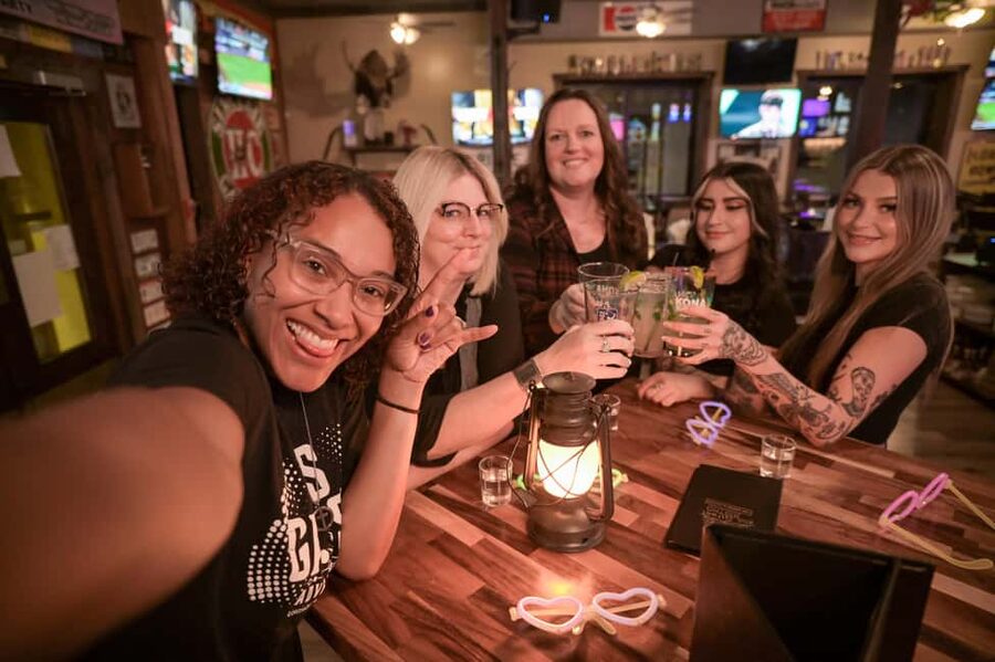 Wilmington: Boos and Booze Haunted Pub Crawl - Prost Biergarten Sets the Mood in Wilmington