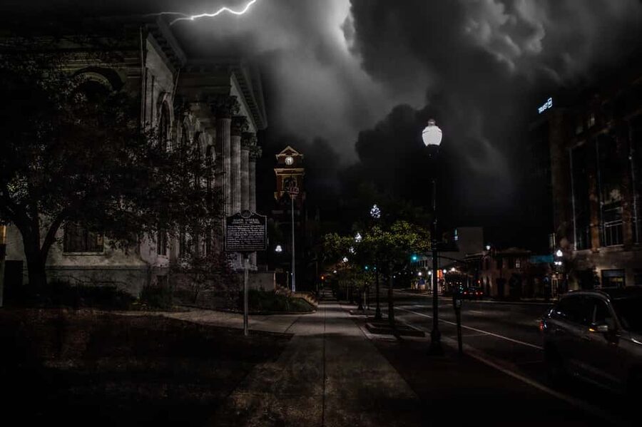Wilmington: Boos and Booze Haunted Pub Crawl - Blue Post Billiards Ends the Night Like a Local