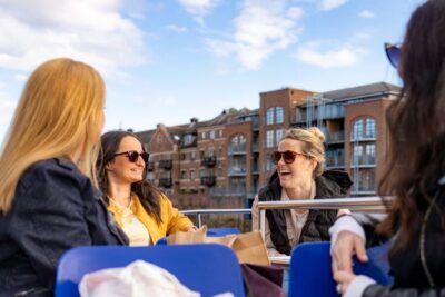 York: 60-Minute 'Happy Hour' Cruise For All Ages - The Boat Setup: Heated Saloon, Toilets, and an Open Upper Deck